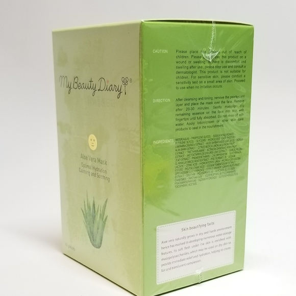 Aloe Vera Facial Mask Optimal Hydration NEW - Picture 4 of 8